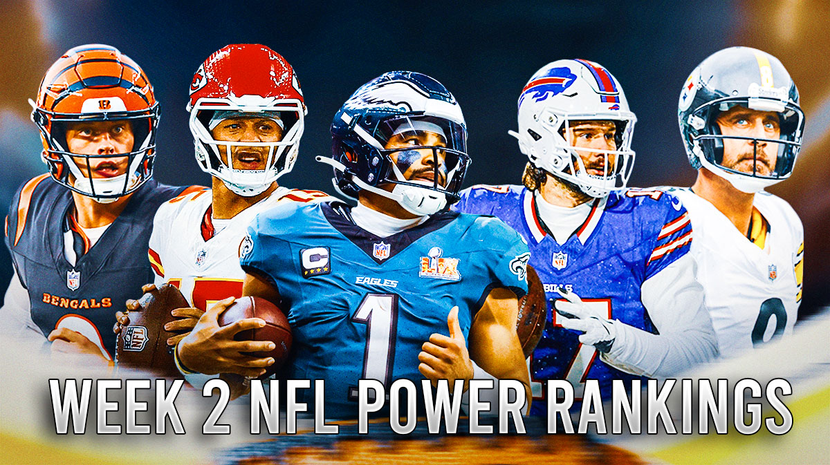 NFL Power Rankings, Week 2, 2025 NFL