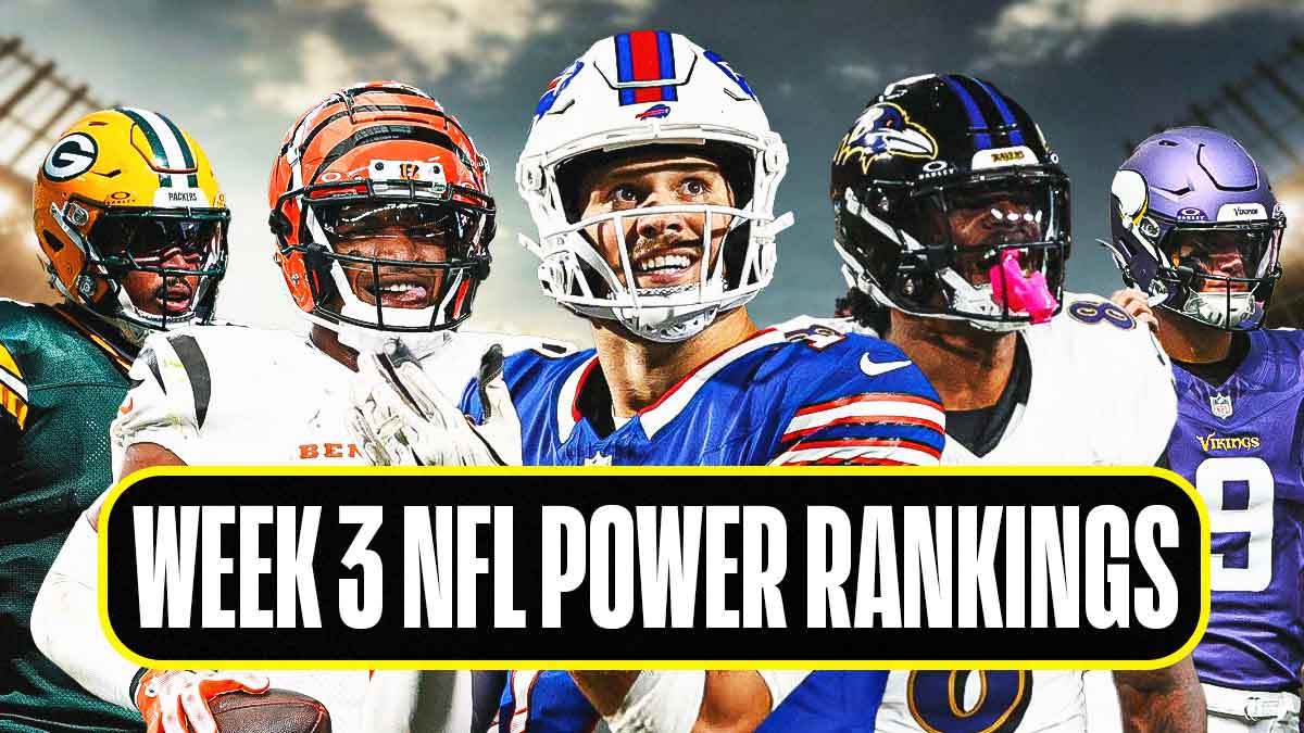 Week 3 NFL, 2025 NFL Power Rankings