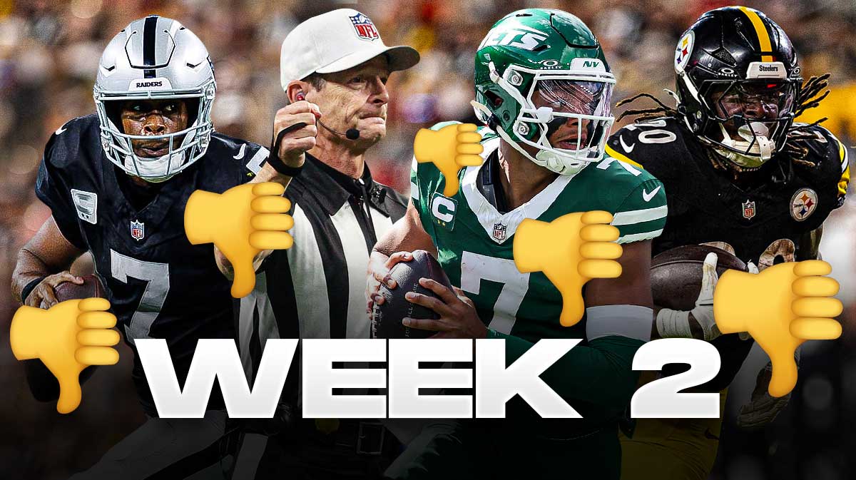NFL Week 2 losers: Geno Smith proves haters right, Justin Fields comes crashing down