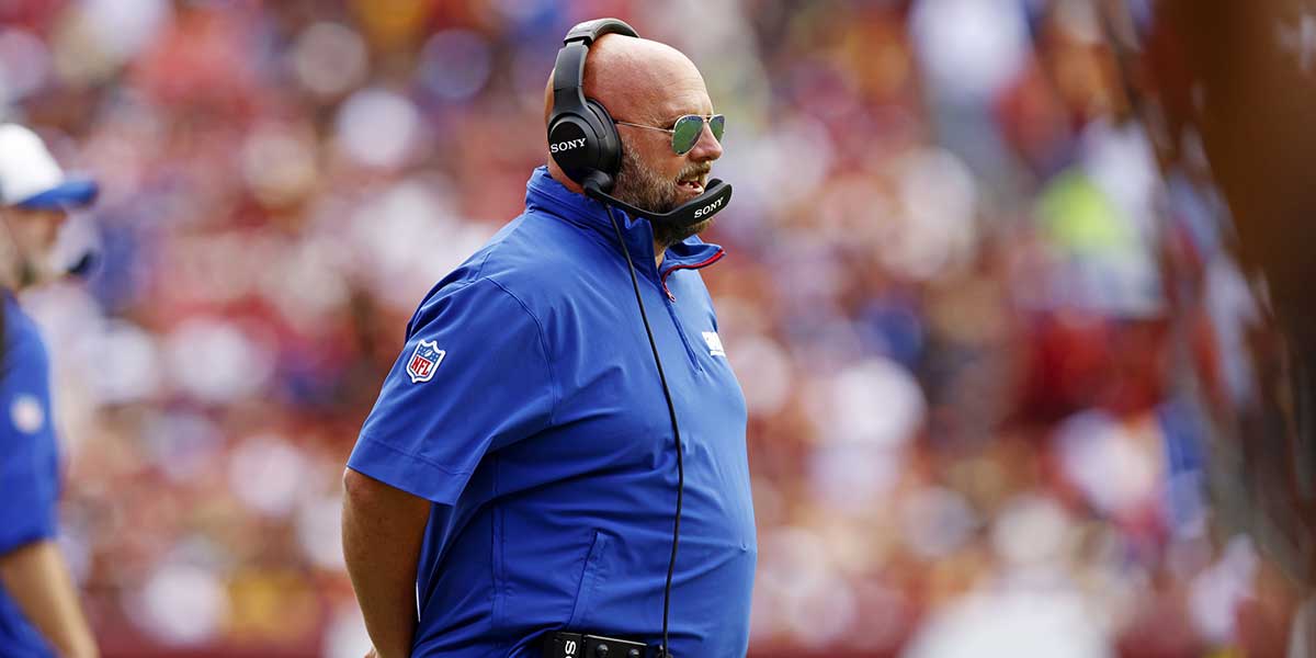 Giants HC Brian Daboll gives cryptic response to Russell Wilson QB1 question