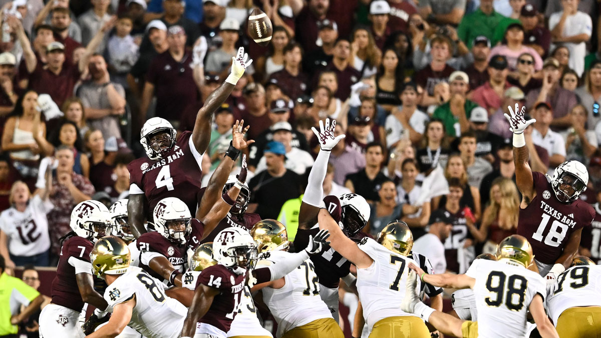 Notre Dame, Texas A&M