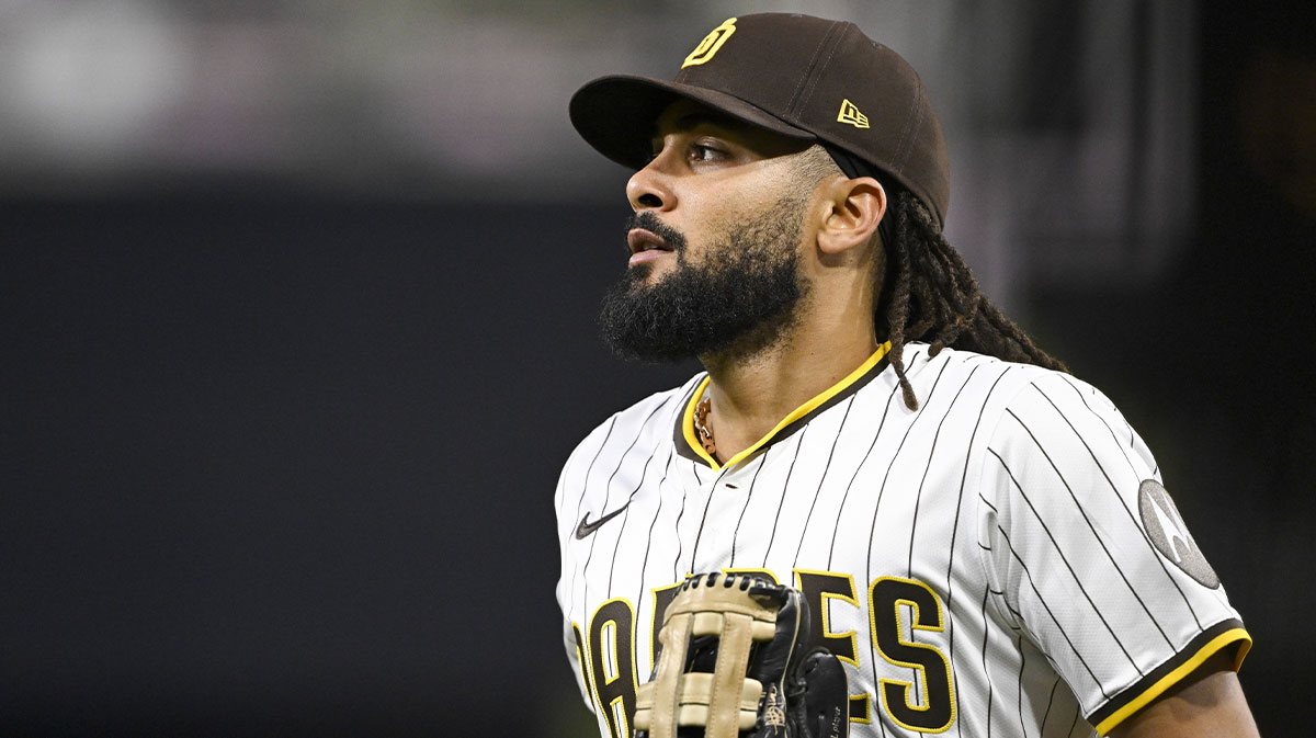 Padres right fielder Fernando Tatis Jr. (23) comes in