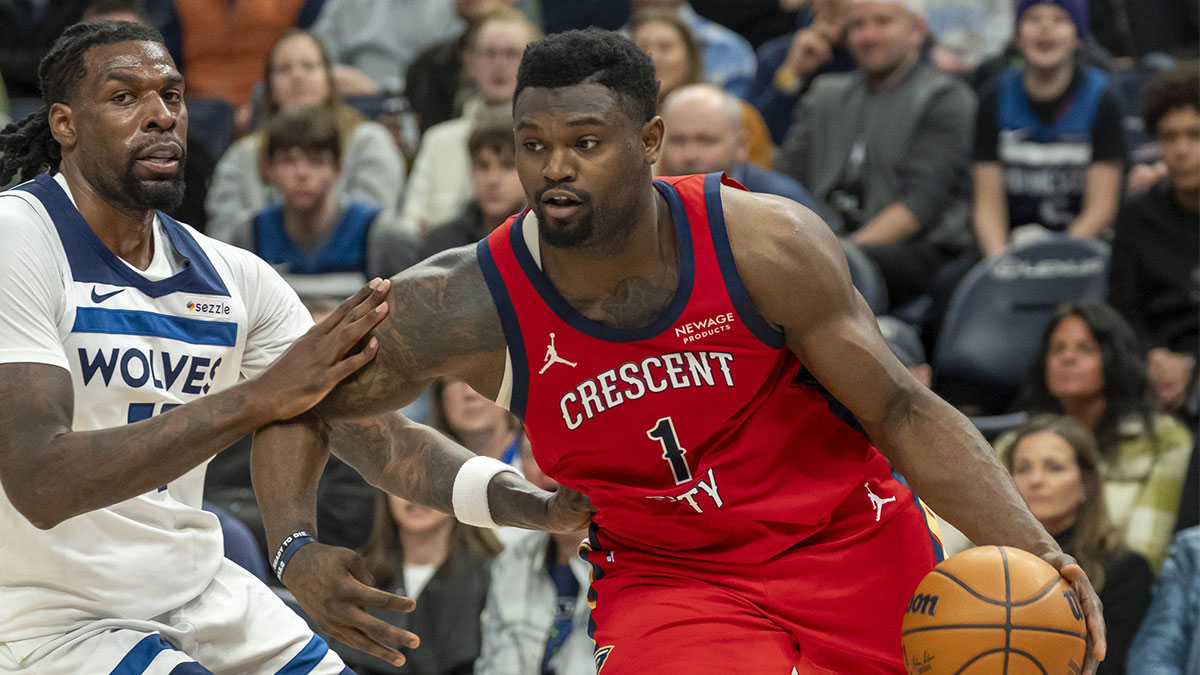 Look at how much skinnier Zion Williamson appears at Pelicans Media Day