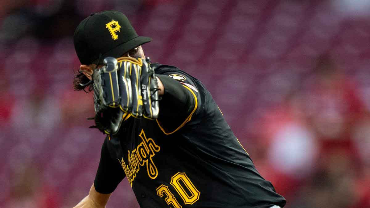 Pirates star Paul Skenes powers a 4-3 win with six shutout innings as Livvy Dunne loses it in celebration, leaving the Reds frustrated.