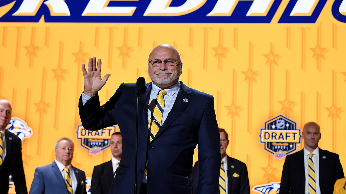 Barry Trotz jokes about experts as the Predators reflect on a dreadful season and look ahead to the NHL Preseason with hopes of bouncing back.