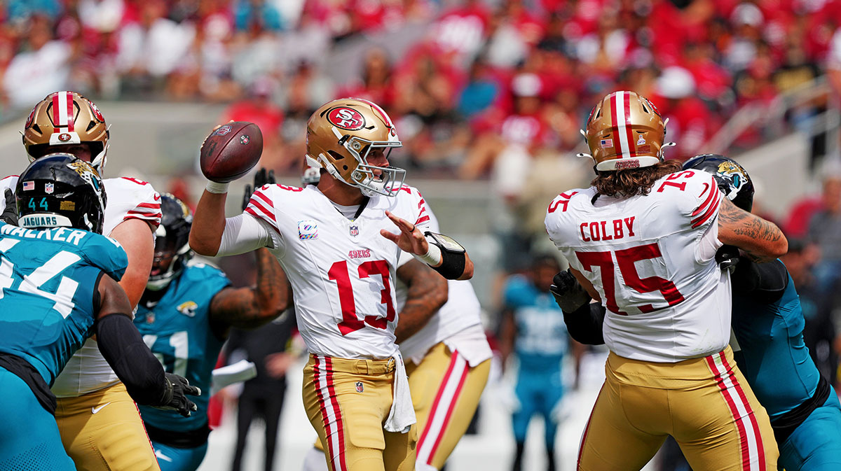 49ers GM John Lynch confirms Brock Purdy’s questionable status vs. Rams
