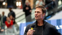 Tom Brady appears at American Dream for the grand opening of Card Vault by Tom Brady, a sports card and memorabilia retailer, East Rutherford, Friday, Apr. 11, 2025.