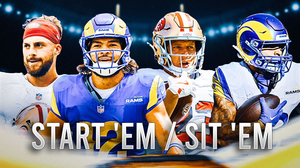 49ers-Rams Fantasy Football Week 5 Start ‘Em, Sit ‘Em