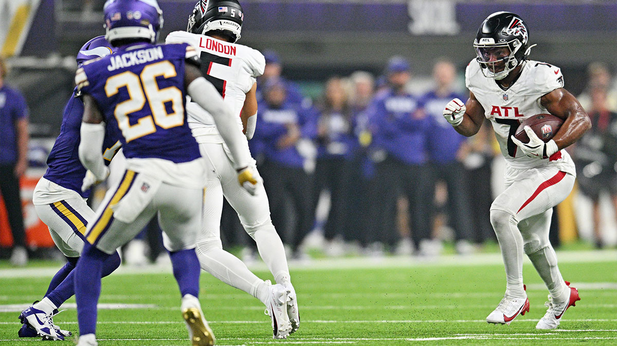 Is Falcons RB Bijan Robinson ‘definitely the best player in football?’ Raheem Morris thinks so