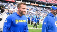 Los Angeles Rams head coach Sean McVay at Nissan Stadium.
