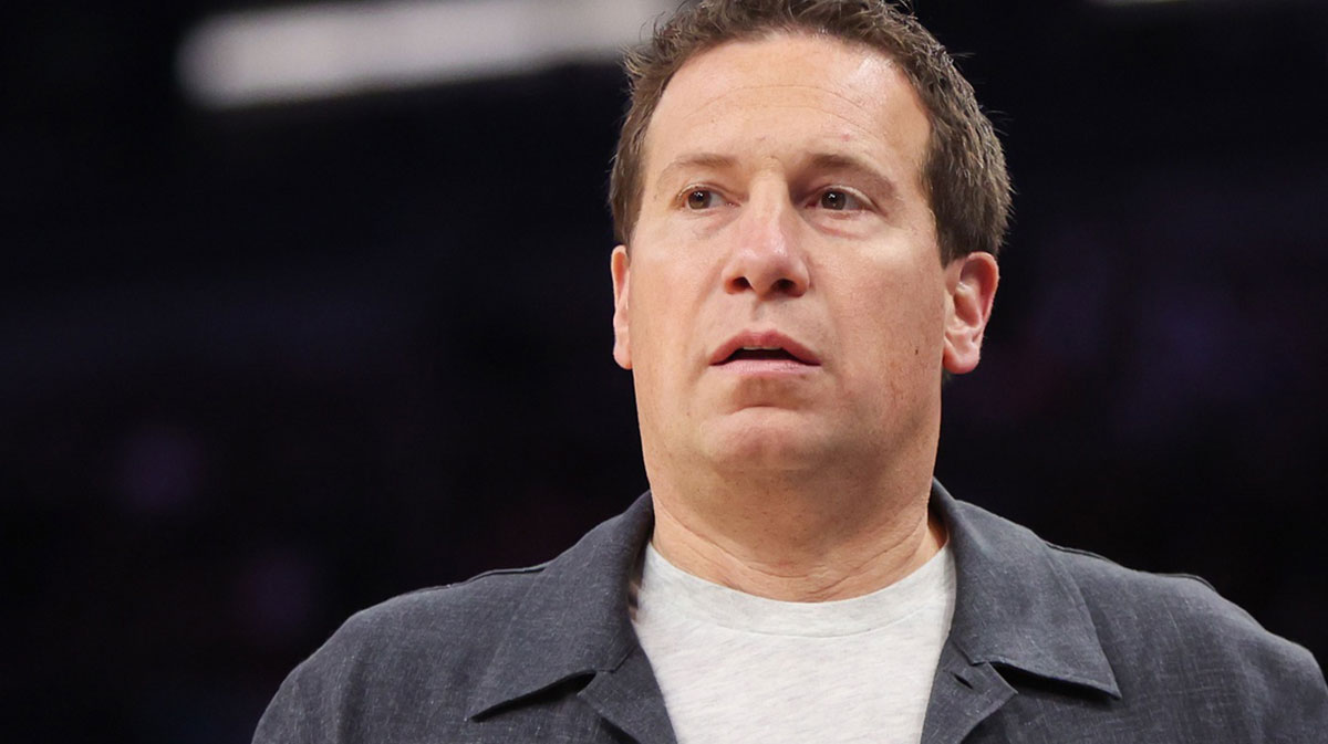 Suns owner Mat Ishbia watches a game against the New Orleans Pelicans in the second quarter at Footprint Center