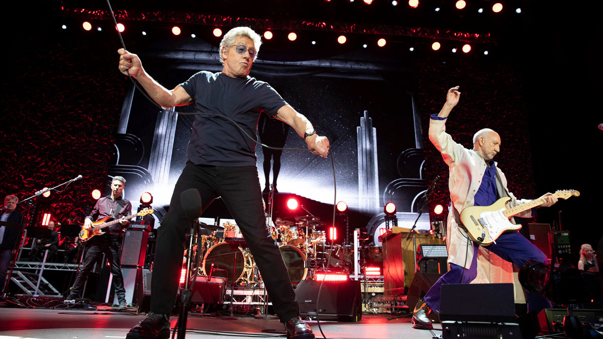 The Who's Roger Daltrey and Pete Townshend.