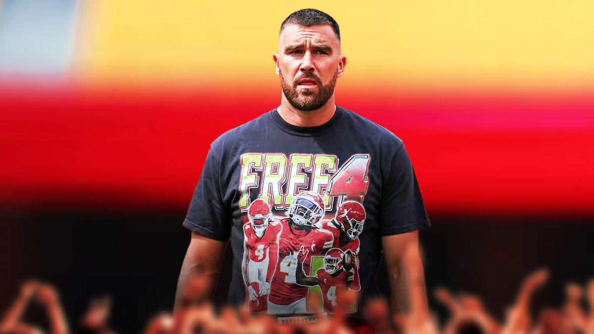 Travis Kelce receives backlash for Rashee Rice shirt