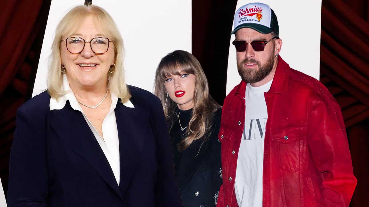 Travis Kelce Donna Kelce Taylor Swift