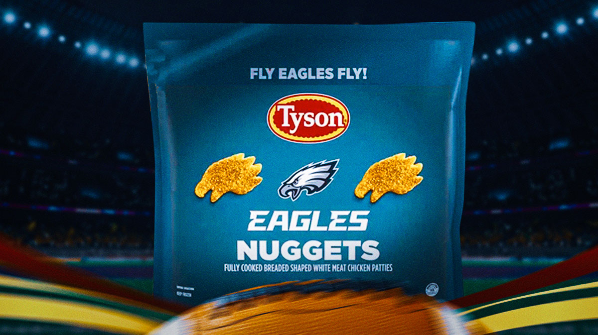 Tyson Foods turns NFL team logos into delicious chicken nuggets