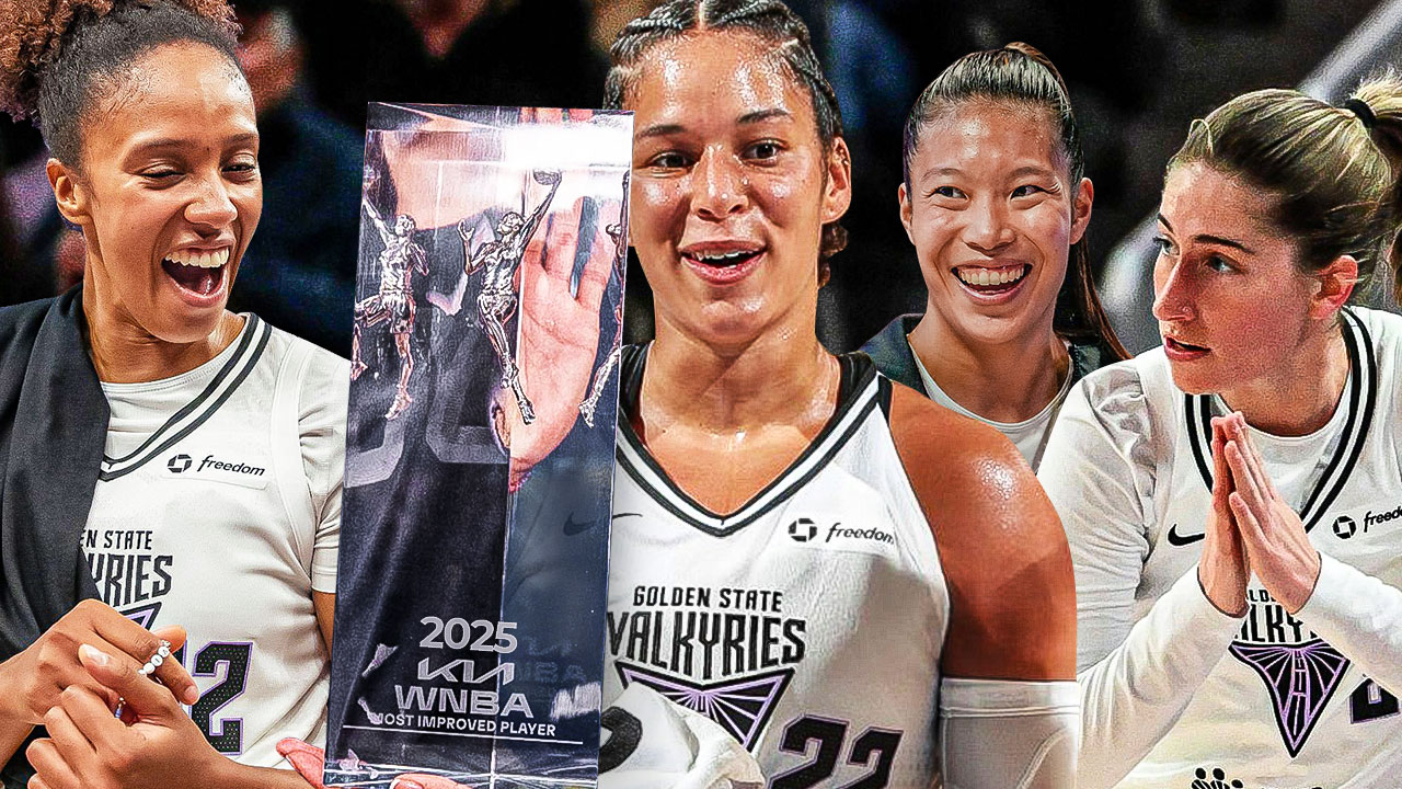 Valkyries’ Veronica Burton shares teammates’ ‘uplifting’ reaction to winning MIP