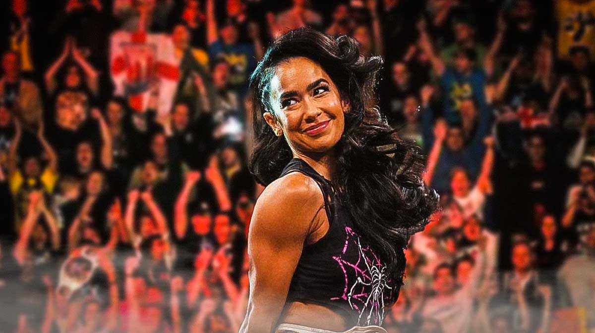 WWE Superstar AJ Lee, who discussed her recent return to the company.