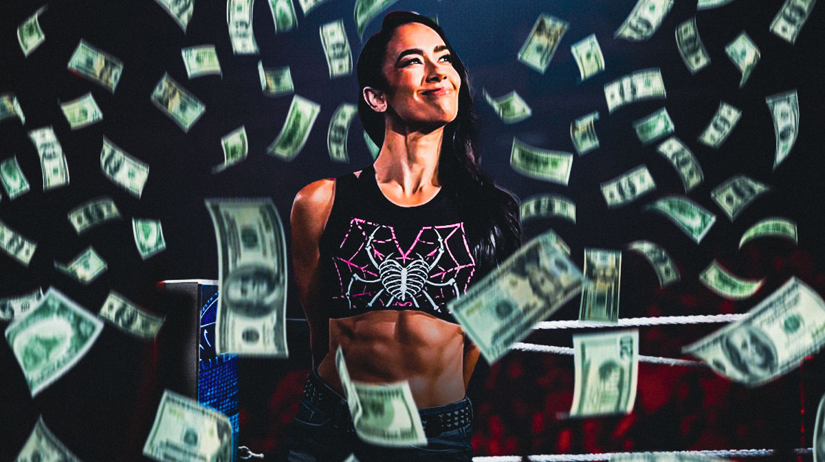WWE Superstar AJ Lee, who has signed a full-time contract after her return.