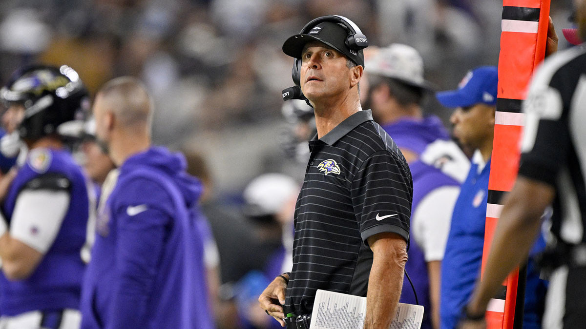 Ravens’ John Harbaugh breaks silence on Lamar Jackson’s fan altercation