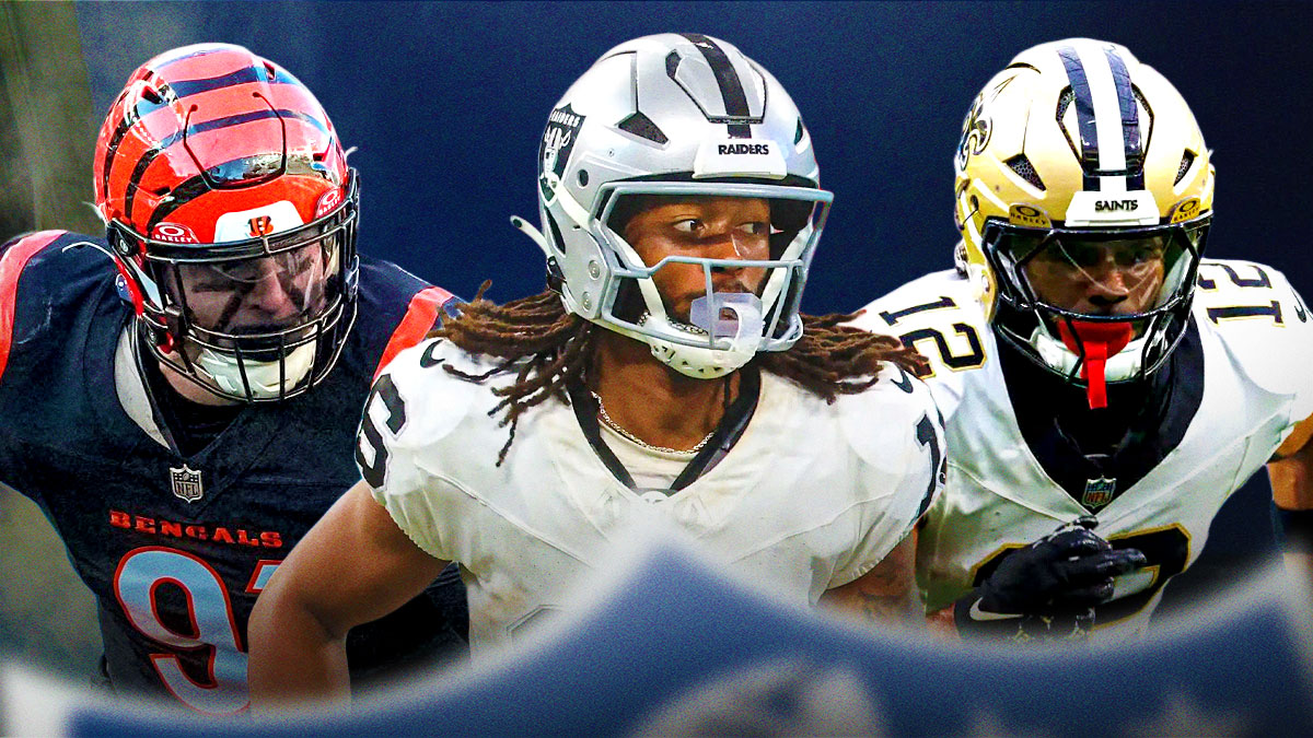 Chris Olave, Trey Hendrickson, Jakobi Meyers.