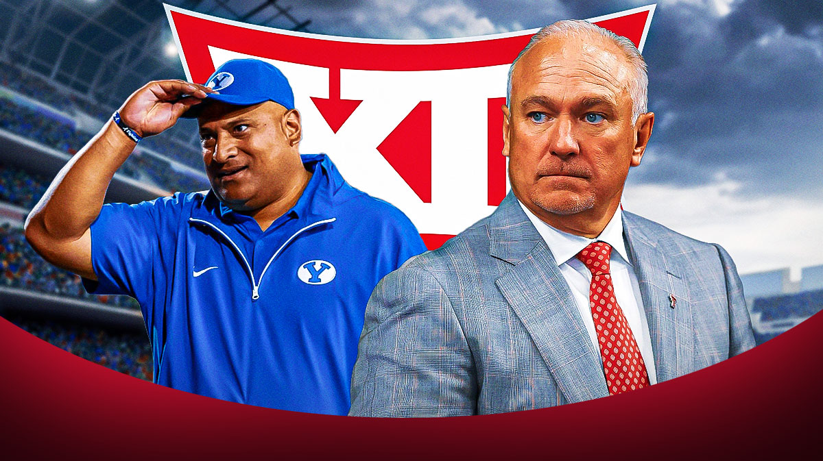 BYU head coach Kalani Sitake and Texas tech HC Joey McGuire are leading the lone unbeatens now in the Big 12.