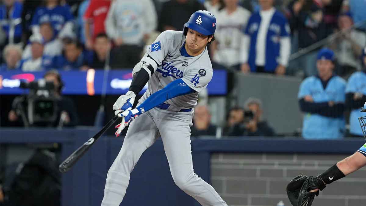 Dodgers’ Shohei Ohtani ends hitless streak with towering World Series double