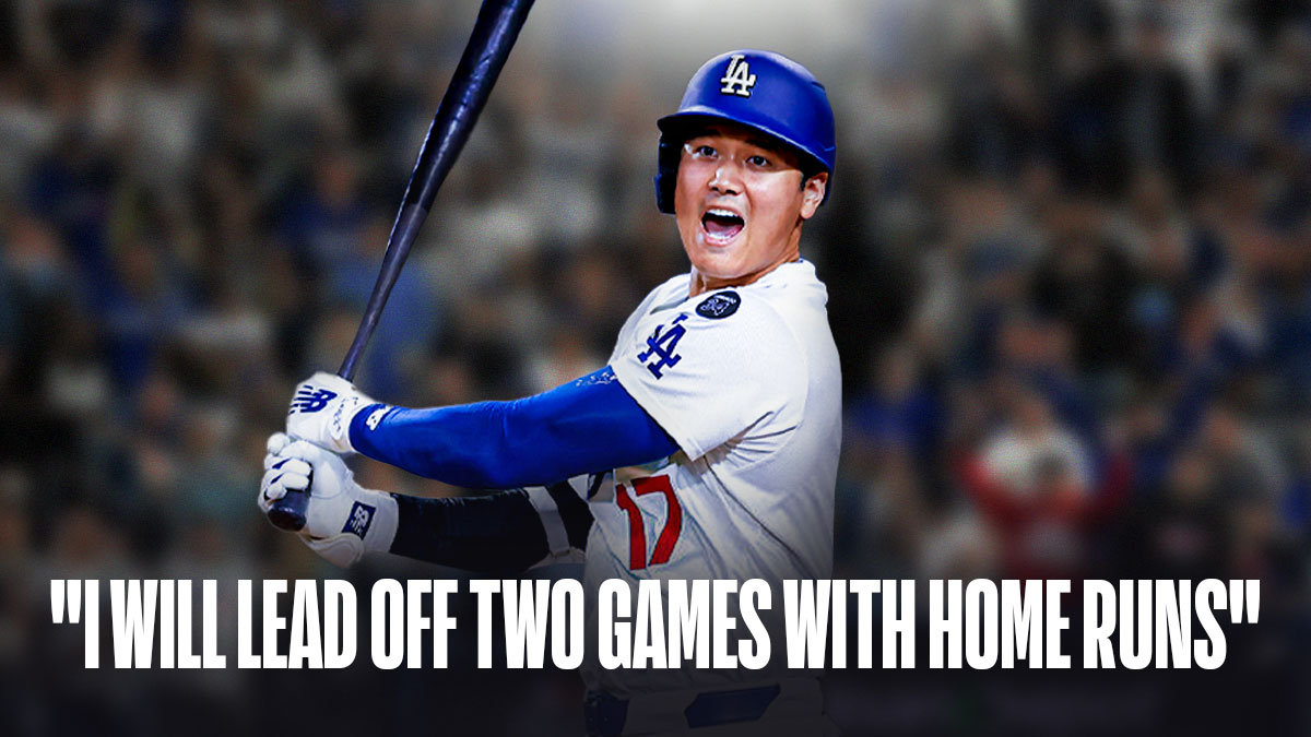 Shohei Ohtani will hit key leadoff home runs in the World Series