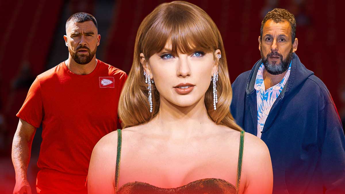 Adam Sandler Travis Kelce Taylor Swift