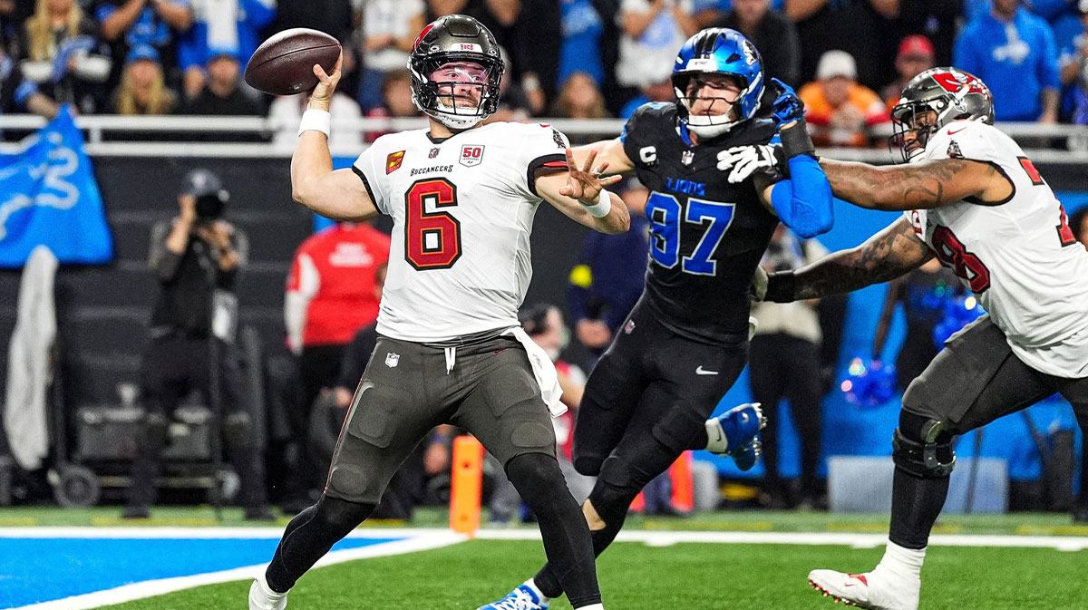 Buccaneers’ Baker Mayfield puts MNF officiating on blast after loss to Lions