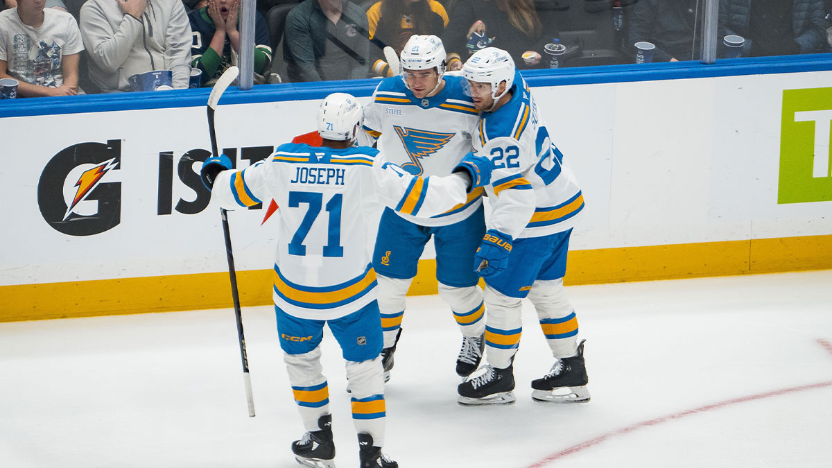 Brayden Schenn’s ‘elite’ praise for Blues rookie after Canucks win
