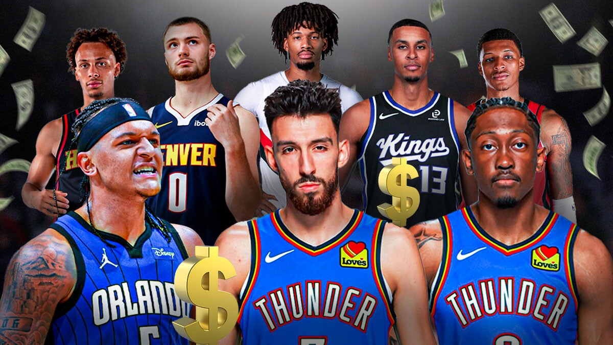 NBA rookie contracts with Jalen Williams, Chet Holmgren, Paolo Banchero, and others