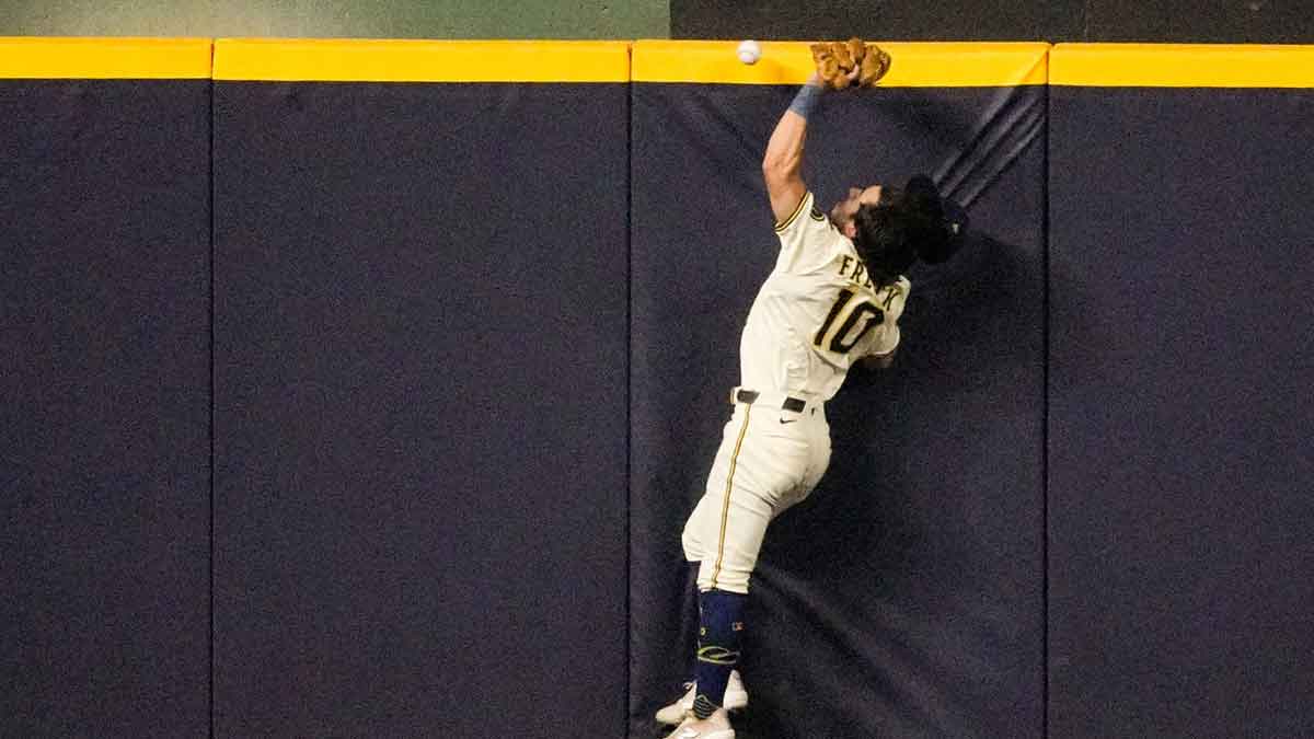 Sal Frelick was still mad after a rare 8-6-2 Brewers double play vs. the Dodgers in the NLCS despite helping shift momentum Milwaukee’s way.