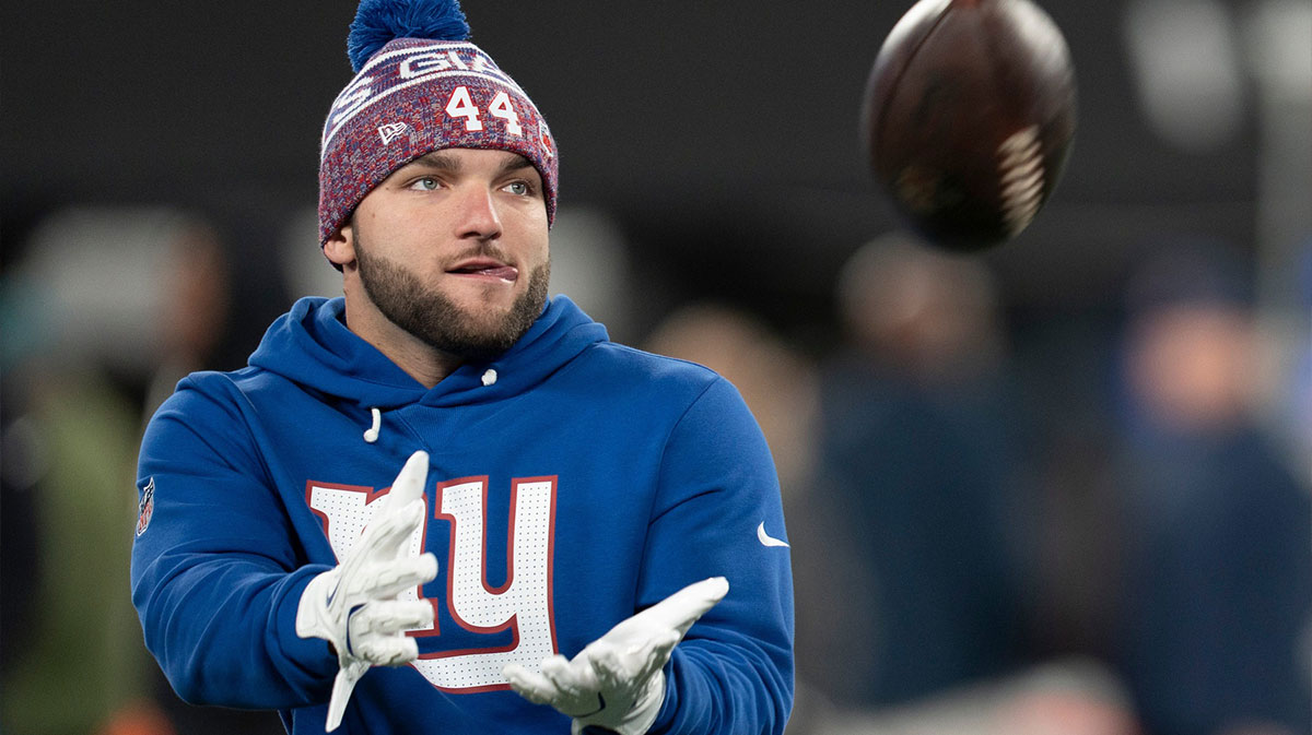 New York Giants running back Cam Skattebo