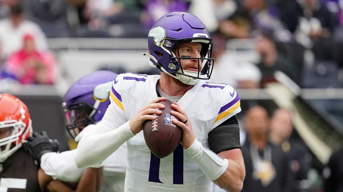 Vikings’ Carson Wentz expected to start at QB vs. Eagles