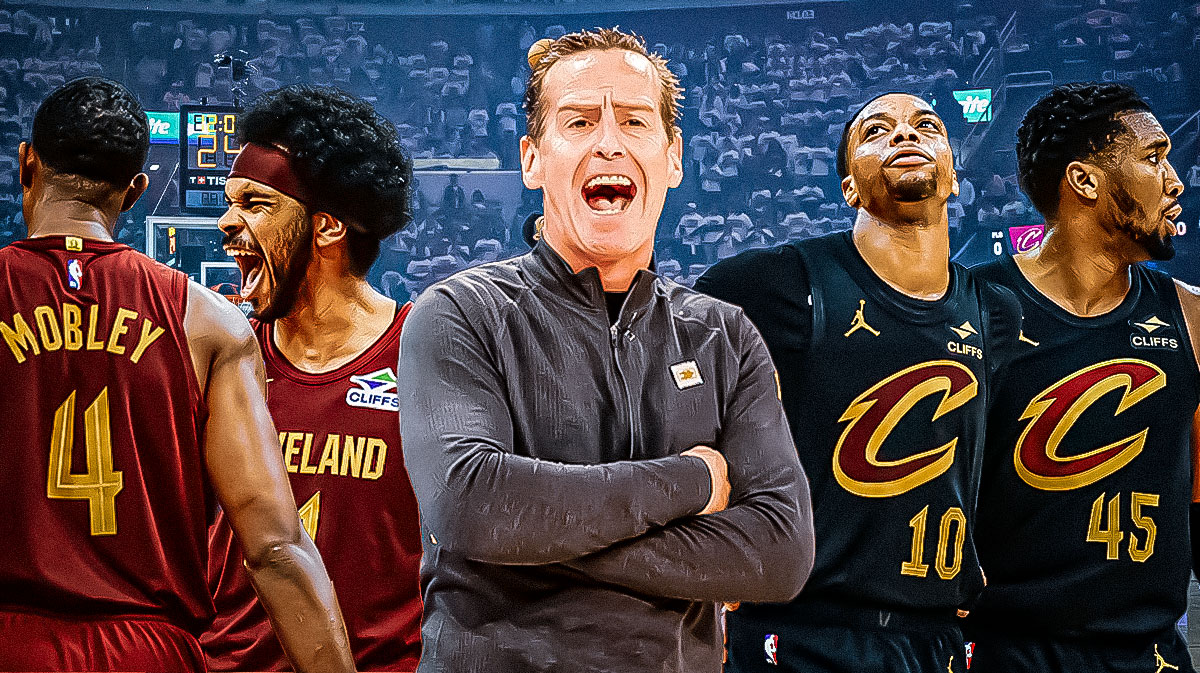 Kenny Atkinson and his Cavs players