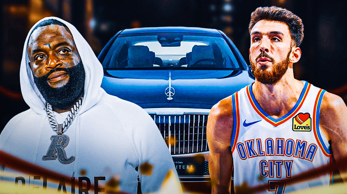 Thunder’s Chet Holmgren recreates Rick Ross music video after beating Rockets