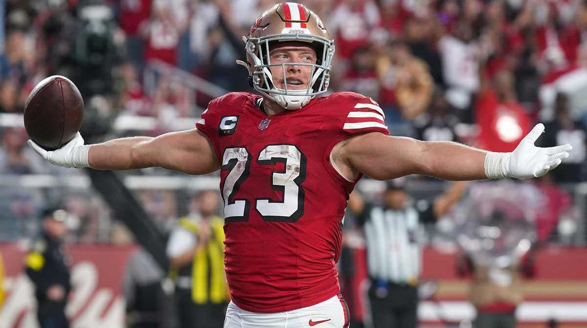 49ers’ George Kittle may have called his Christian McCaffrey shot with ‘all time guess’