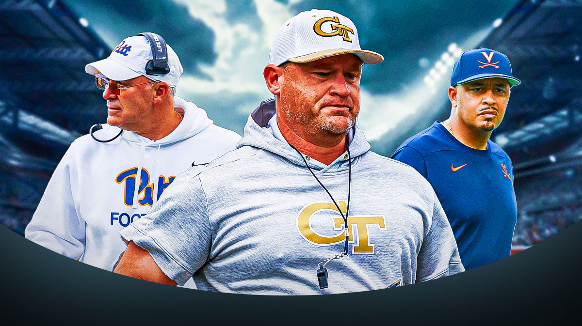 Pittsburgh HC Pat Narduzzi, Georgia Tech HC Brent Key and Virginia HC Tony Elliott all lead winning streaks into Saturday in ACC play.