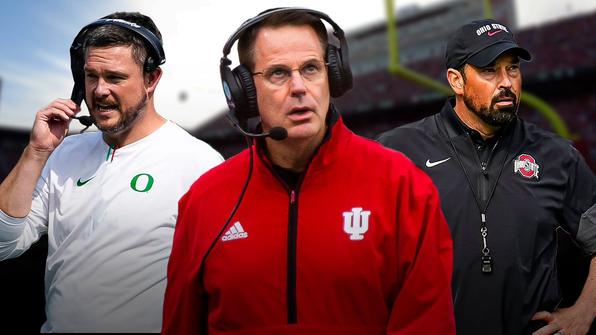 Oregon's Dan Lanning, Indiana's Curt Cignetti and Ohio State's Ryan Day are all leading Big Ten contenders into Week 10