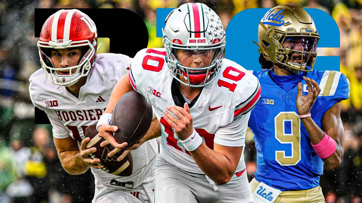 Fernando Mendoza of Indiana, Julian Sayin of Ohio State and Nico Iamaleava of UCLA have their teams rolling in Big Ten play.