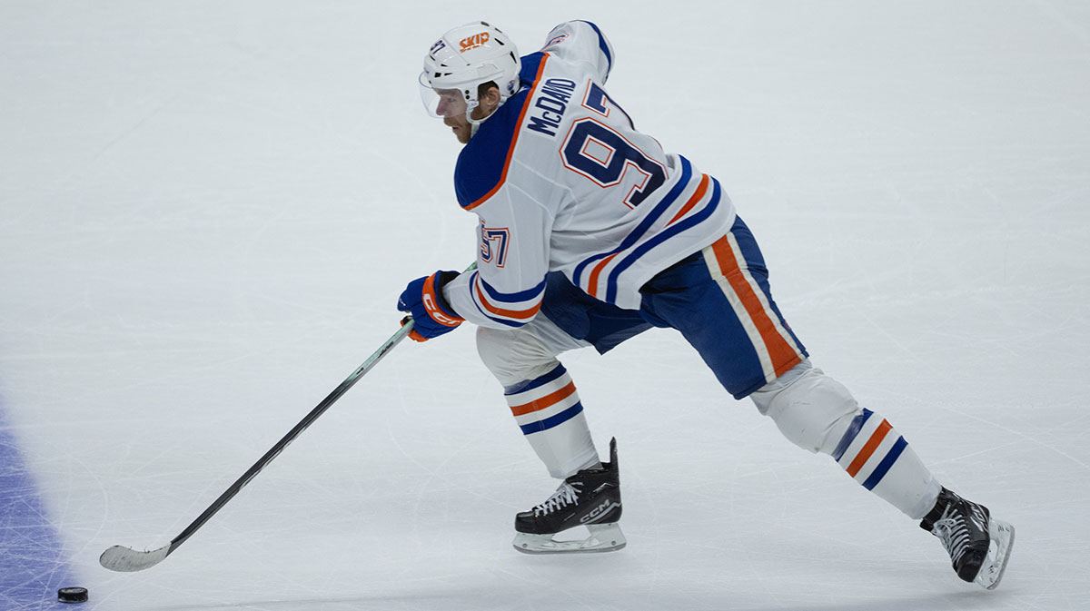 What does OIlers’ Connor McDavid call the ‘hardest thing to do in sports’?