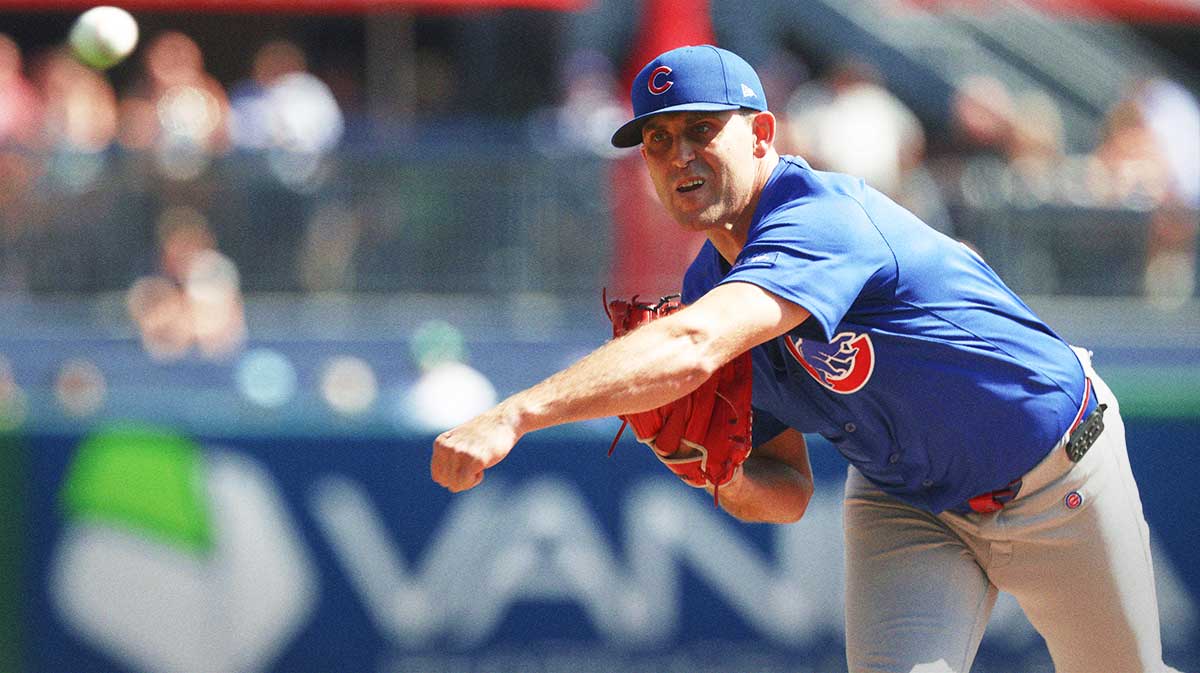 Chicago Cubs starting pitcher Matthew Boyd (16) delivers a pitch against the Pittsburgh Pirates during the first inning at PNC Park.