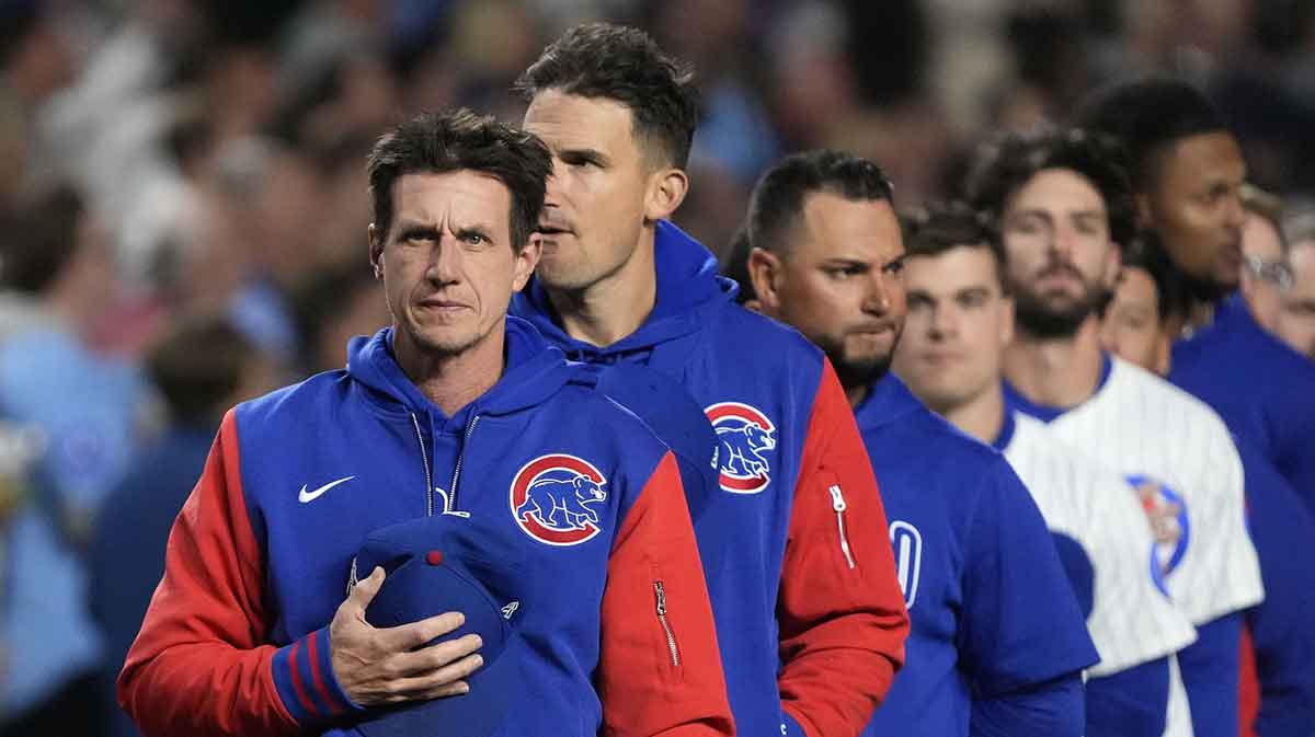 Chicago Cubs manager Craig Counsell before game four of the NLDS round for the 2025 MLB playoffs at Wrigley Field.