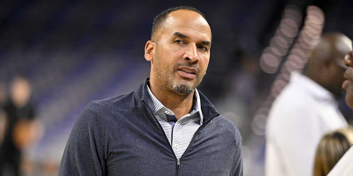 Mavericks’ Nico Harrison, Rich Paul courtside conversation has fans asking questions