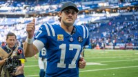 Indianapolis Colts quarterback Daniel Jones, who Kay Adams is very high on.