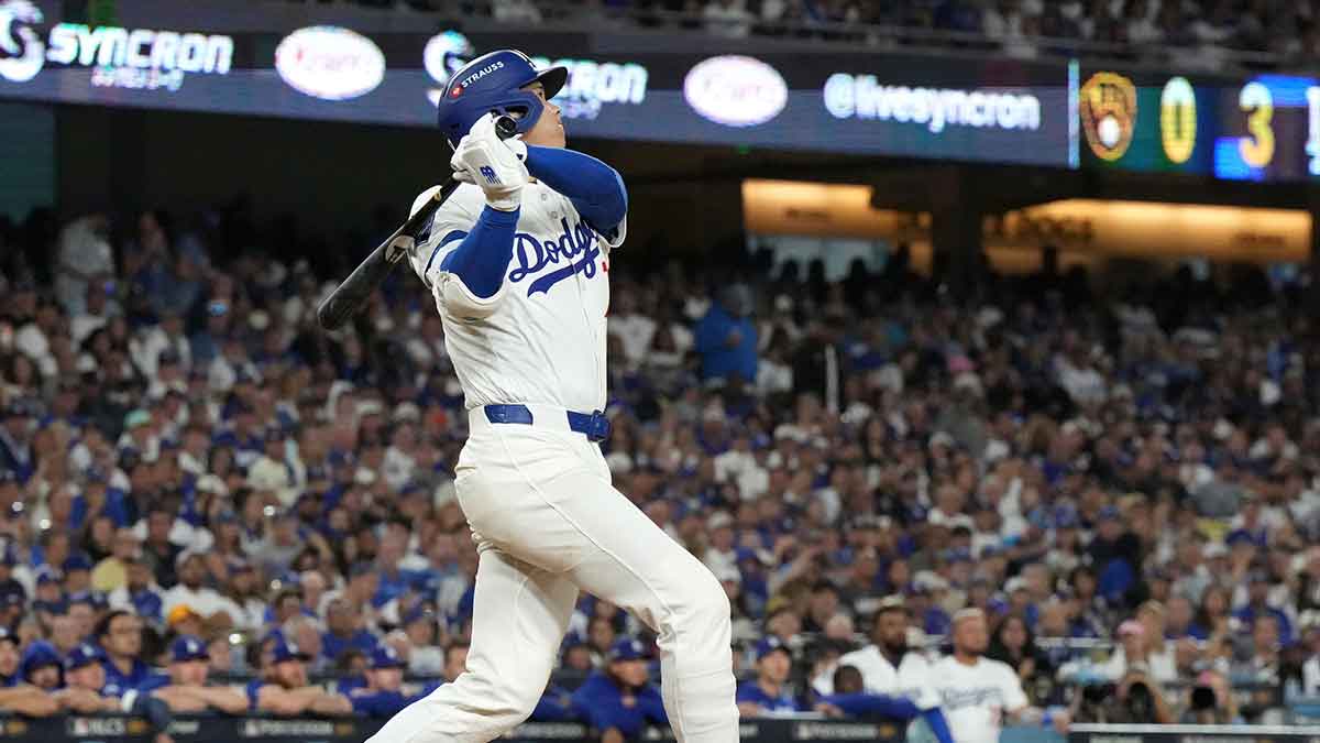 Dodgers star Shohei Ohtani makes MLB postseason history with a three-homer performance during the NLCS sweep, not seen since 1978.