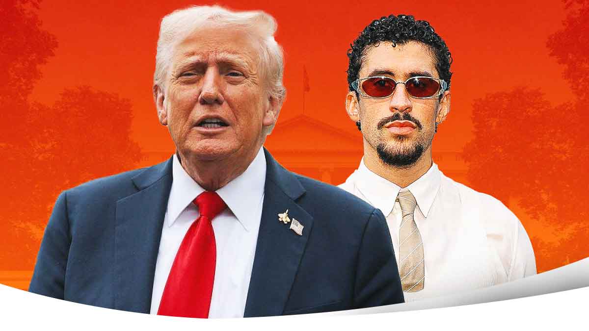 Bad Bunny Donald Trump Super Bowl