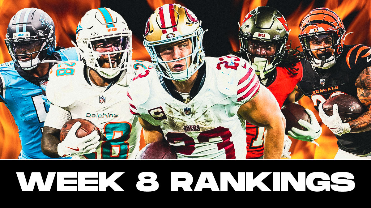 Fantasy Football Running Back Rankings: Week 8
