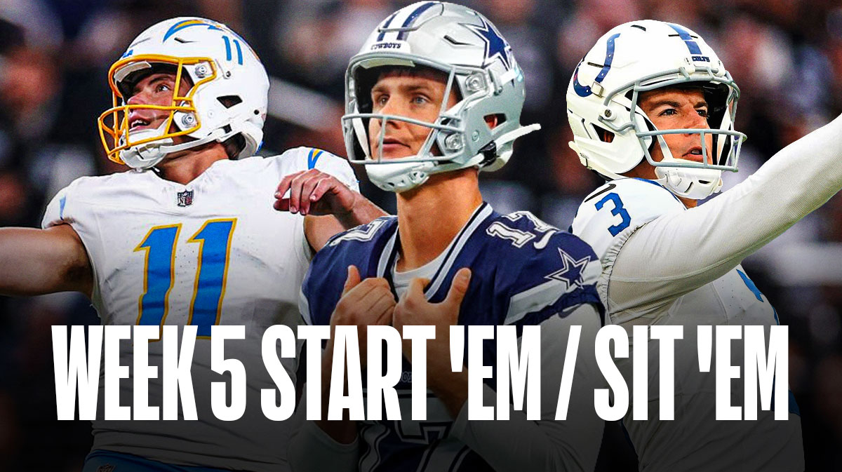 Fantasy Football Week 5 kickers, Start sit kickers, Week 5 kickers