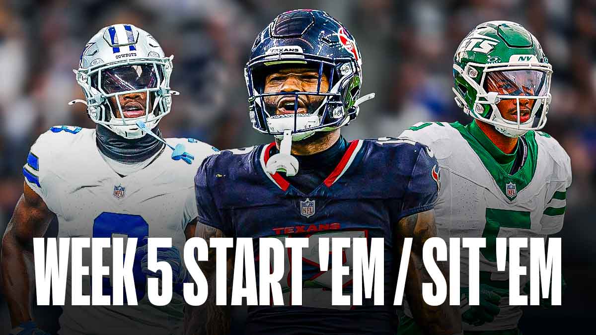 Fantasy Football Week 5 Start ‘Em Sit ‘Em: Wide Receiver